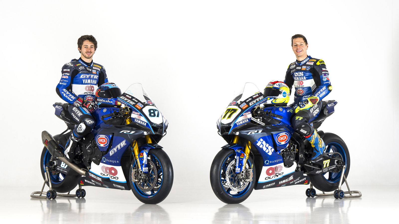 Remy Gardner, Dominique Aegerter GRT Yamaha WorldSBK 2023